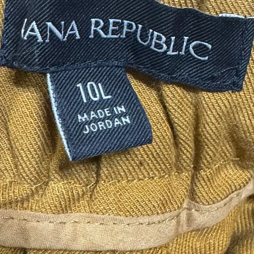 Banana Republic TENCEL LINEN‎ CARGO PANT size 10L